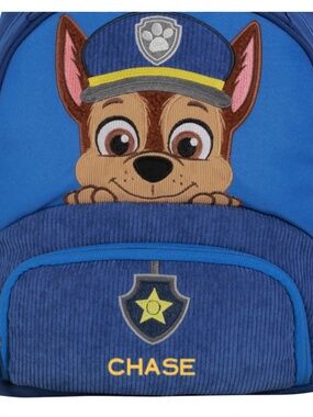 NWT Pottery Barn Kids Paw Patrol Backpack - Mini Size + Monogrammed "CHASE"